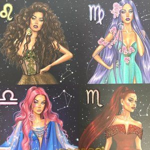 Ladies Zodiac Sign 36 Color Eye shadow Palette